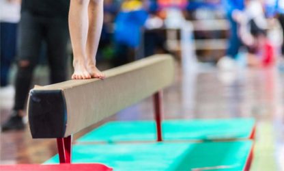 Artistic gymnastics 2 | exercise on the beam